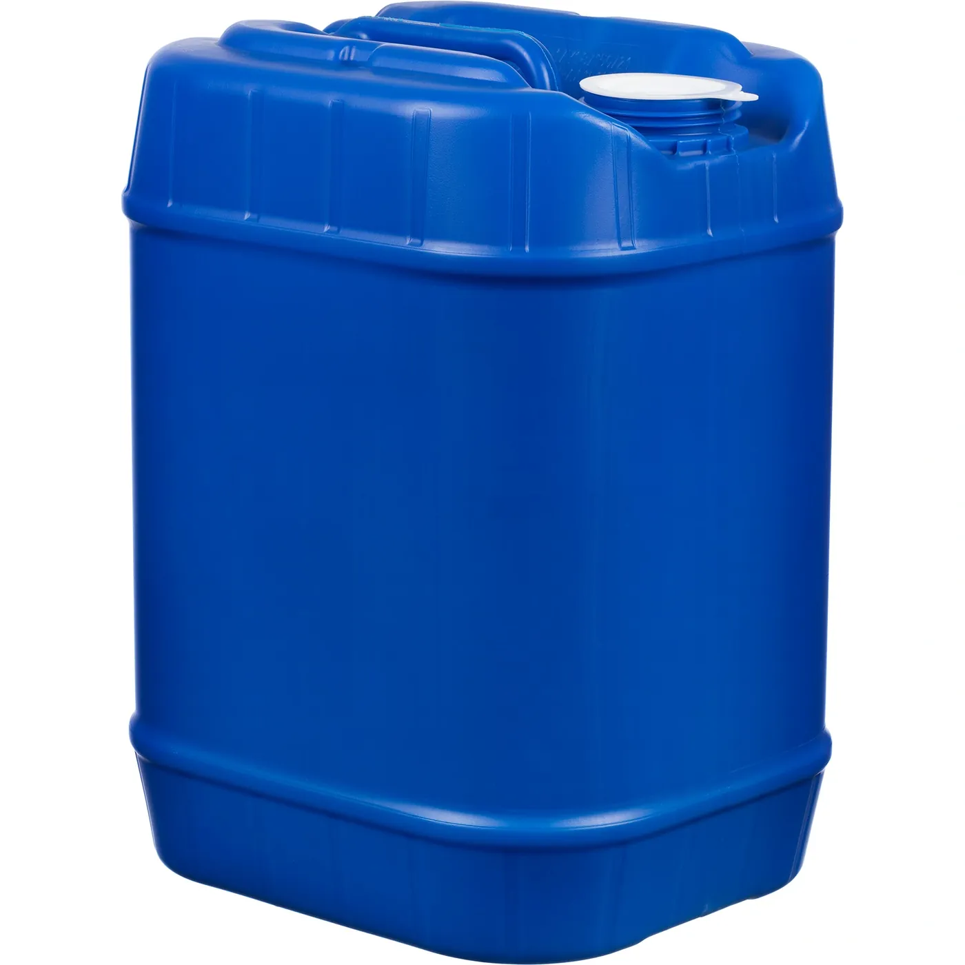 5 gallon blue UN-rated tight-head HDPE container