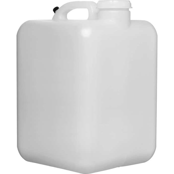5 gallon natural tight-head HDPE container with cap